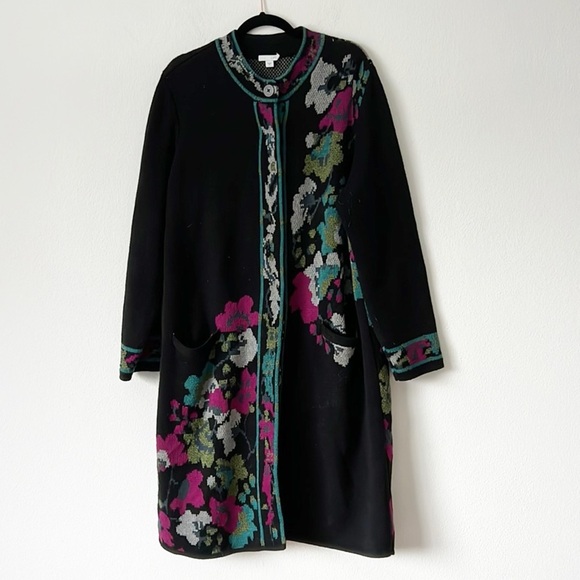 J Jill Duster Cardigan Sweater
Women Oversized Floral Black Size XL - Picture 3 of 16